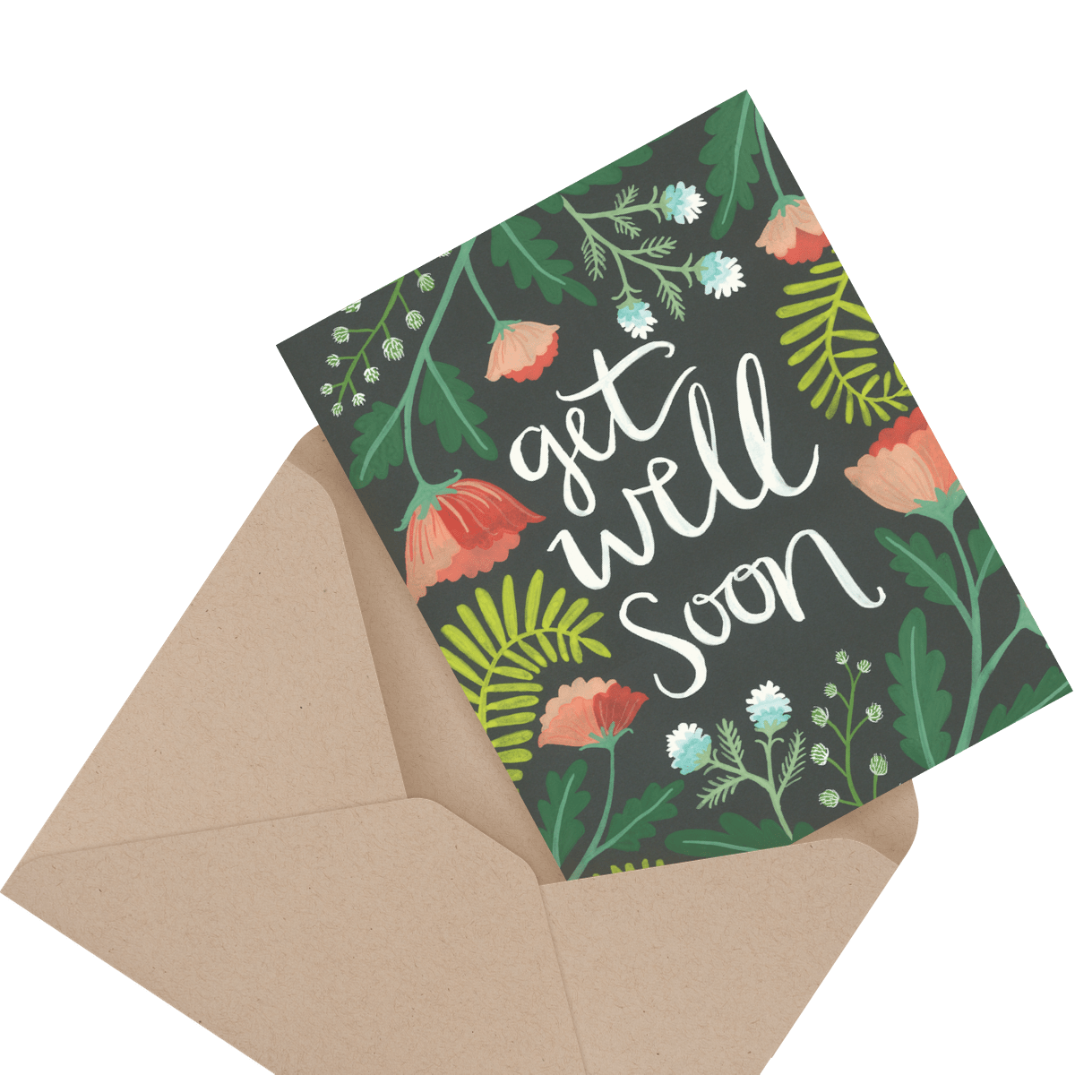 cute bandaids get well soon card