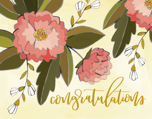 Congrats Peonies 