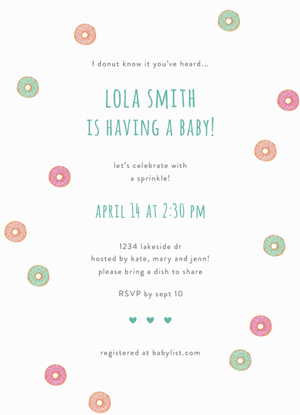 Donut Baby Shower