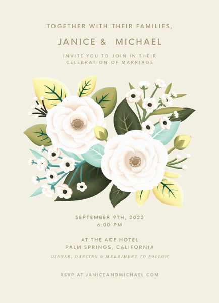 Botanical Garden Invitation