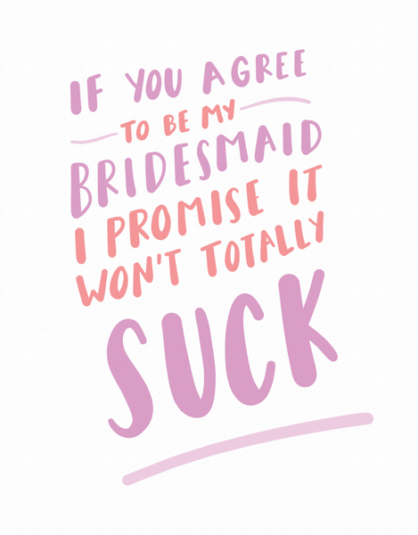 Be My Bridesmaid