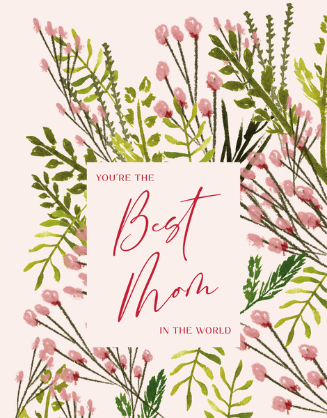 Best Mom Floral