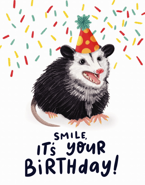 Opossum Birthday