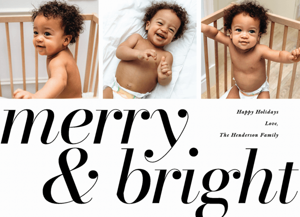 Merry And Bright Type