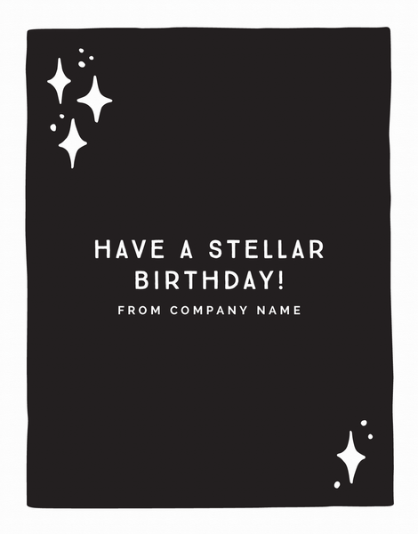 Stellar Birthday