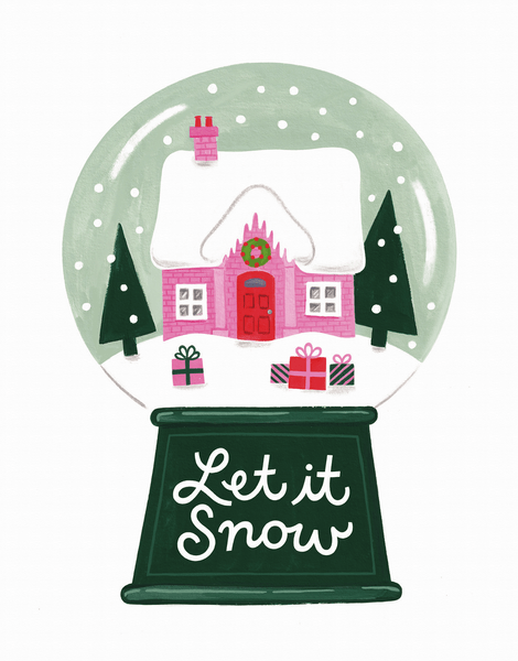 Let It Snow Globe