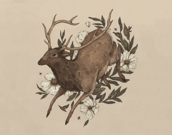 Floral Elk