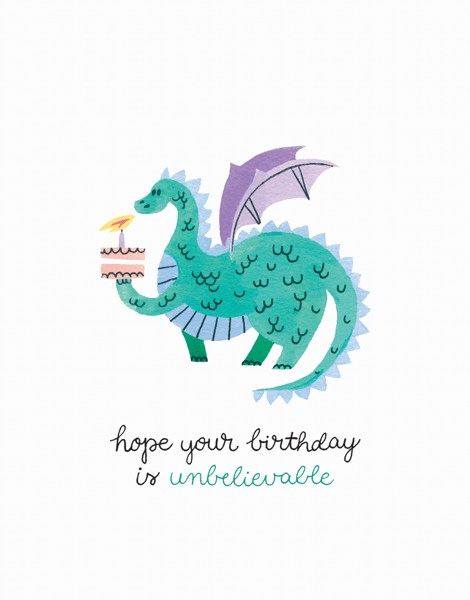 Birthday Dragon