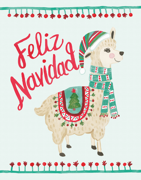 Holiday Llama