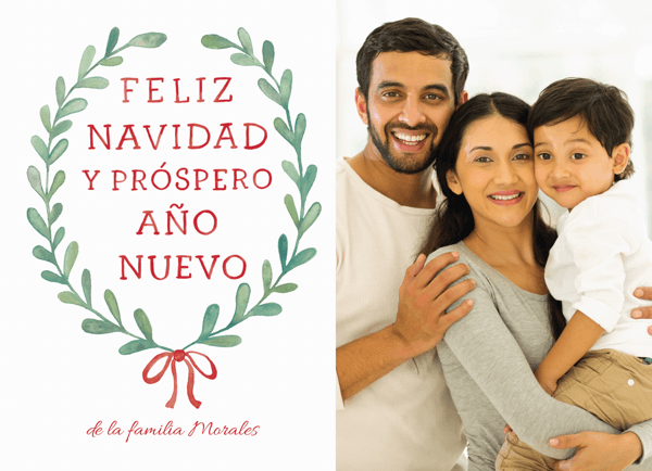 Feliz Navidad Laurel