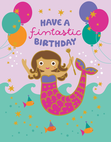 Fintastic Mermaid Birthday