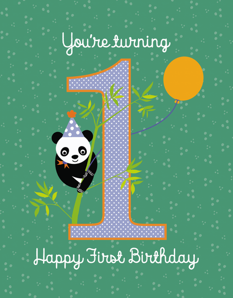 Turning One Panda