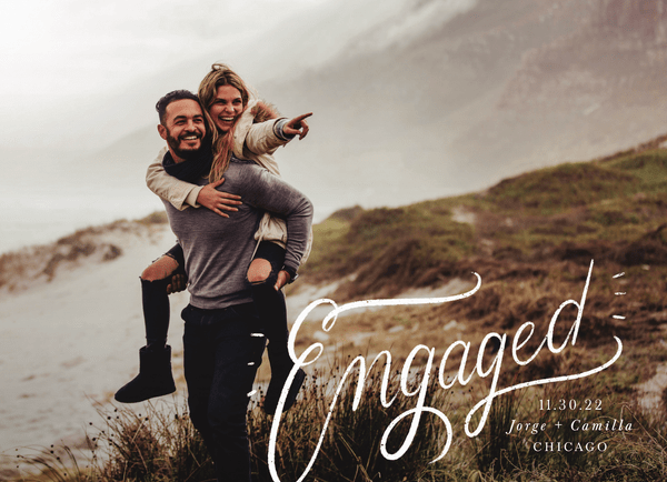 Engagement Announcement 