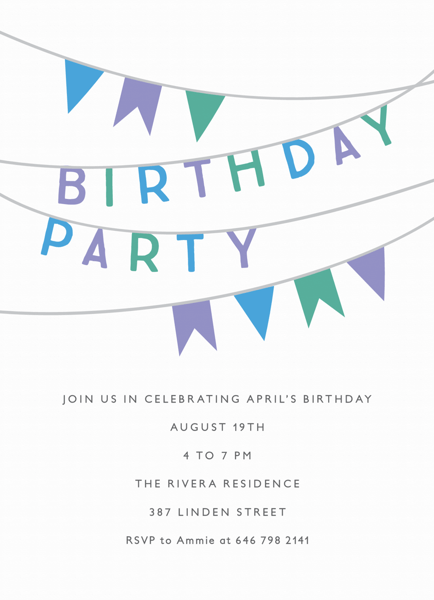 Birthday Party Banner