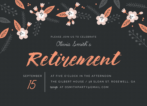 Floral Retirement