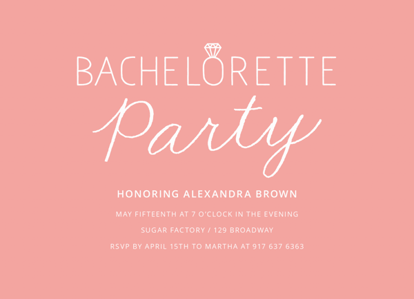 Pink Bachelorette Party