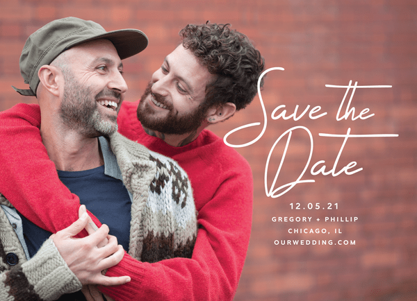 Minimal Script Save The Date