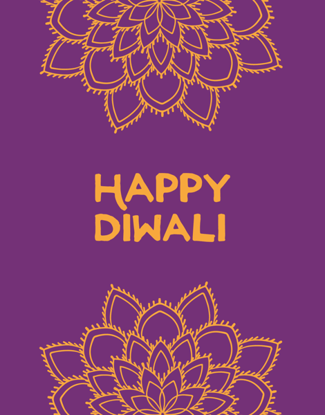 Happy Diwali Mandala