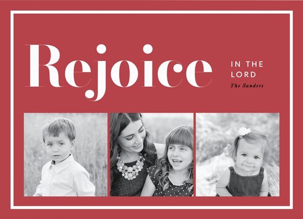 Rejoice In The Lord