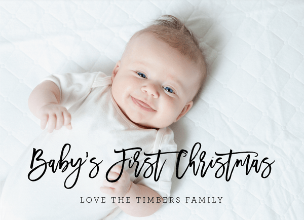 First Christmas Script