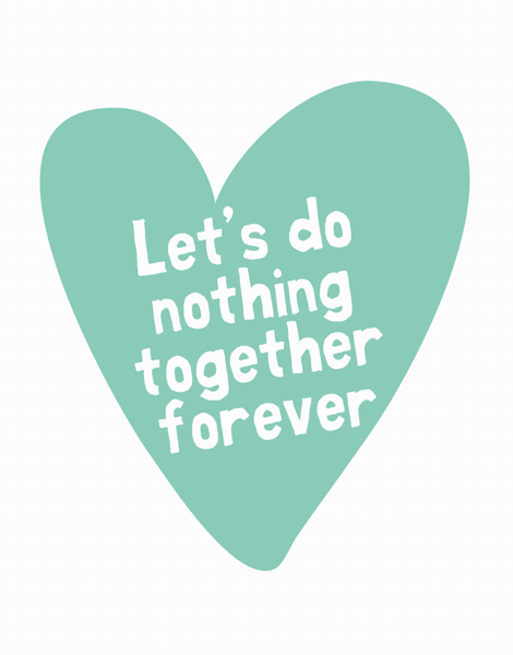 Do Nothing  Aqua Valentine's Note