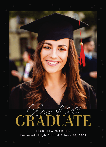 Confetti Grad Frame