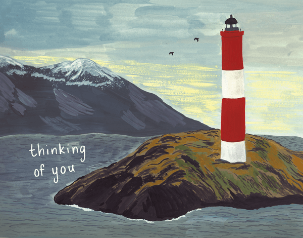 Lighthouse Sympathy Card