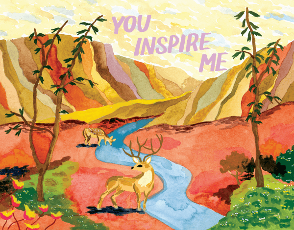 Inspiring Deer