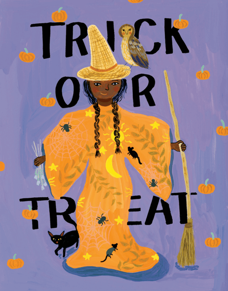 Trick Or Treat Witch