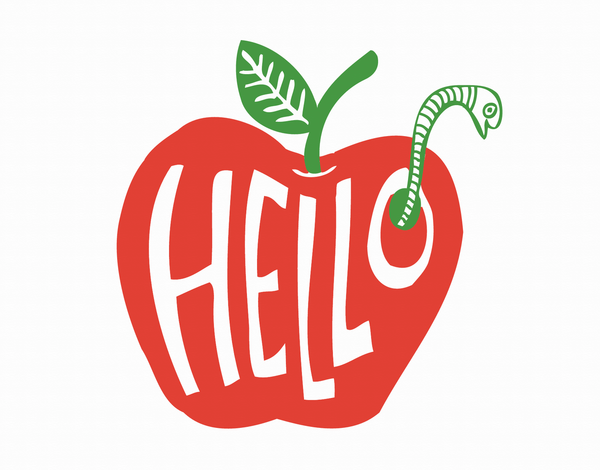 Apple Hello Card